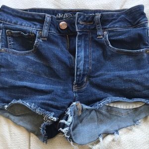 American Eagle high waisted short shorts